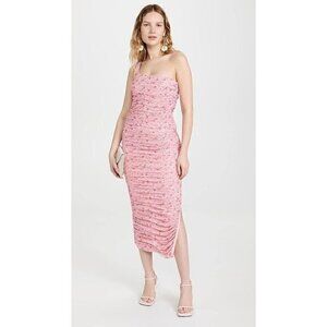 NWT Likely TASH DRESS Color: Roseshadow Mult, Pink, Floral/ One Shoulder Size 14